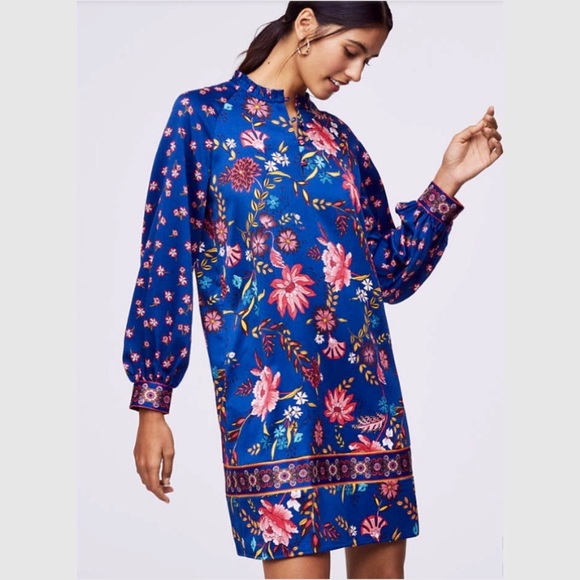 LOFT Dresses & Skirts - NWT Ann Taylor Loft Floral Garden Shift Dress